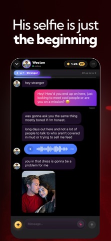 Chat with photos and voice